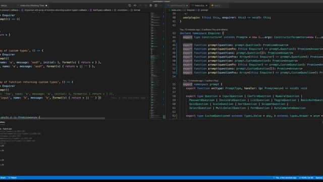 typing enquirer 25: extensible discriminated union, wrap up смотреть онлайн