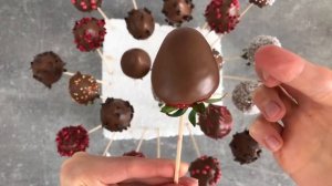Клубника в ШОКОЛАДЕ! Самый простой способ темперирования!