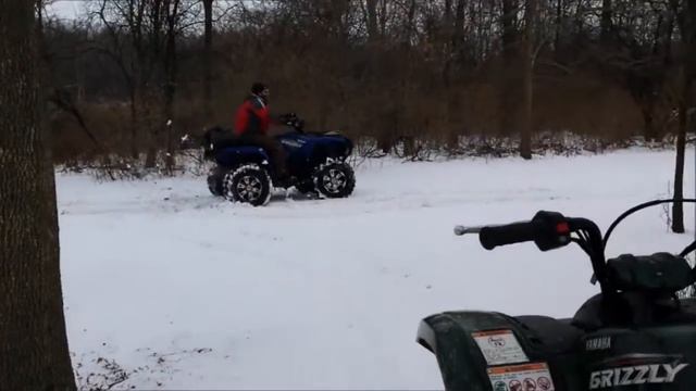 Kenda Bear Claw HTR Tire 1st Snow Test And Ride