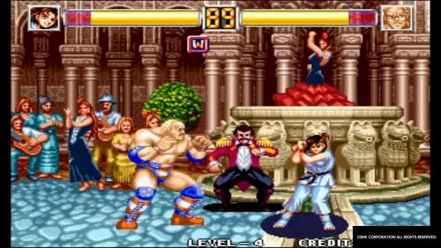 Ryoko five five ACA NeoGeo World Heroes 2 JET fightss 01 смотреть онлайн