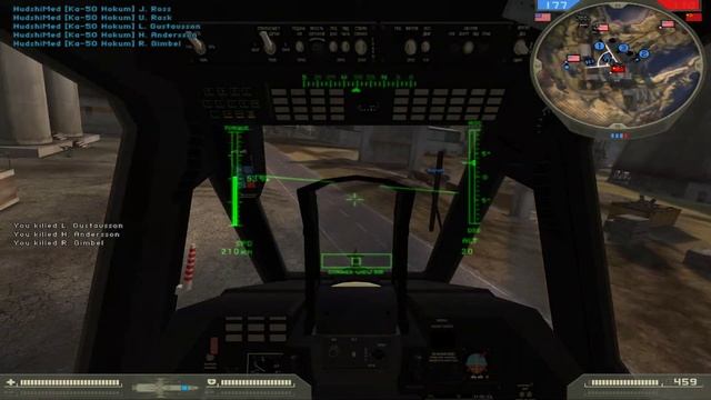 Battlefield 2. Ka-50 Hokum Gameplay