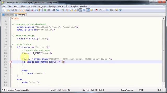 How to create a Chat Box in jQuery and PHP (Part 2/5) | Custom website chat tutorial смотреть онлайн
