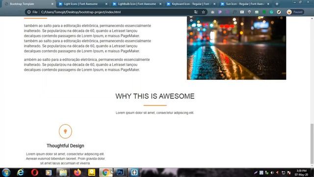 Bootstrap web project | Why choose us section in website | Responsive website using bootstrap смотреть онлайн