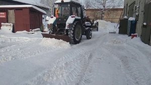 Отвал на заднюю навеску МТЗ