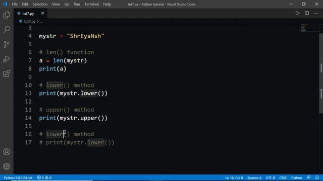 Python Built-In String Methods | Python For Beginners In Hindi # 9 смотреть онлайн