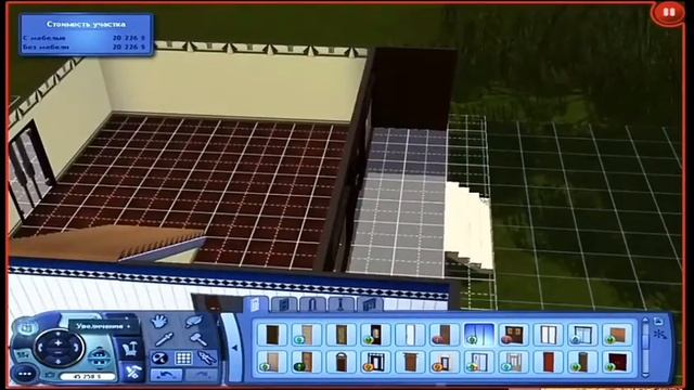 Sims 3. Строительство дома. Простой. смотреть онлайн