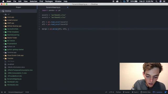 Map two excel worksheets using Python - Five Minute Python Automation Scripts смотреть онлайн