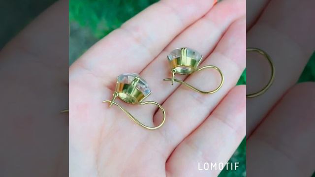 Серебряные серьги горный хрусталь смотреть онлайн