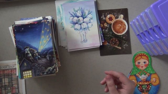 Хранение открыток для посткроссинга | Органайзер для открыток #посткроссинг смотреть онлайн