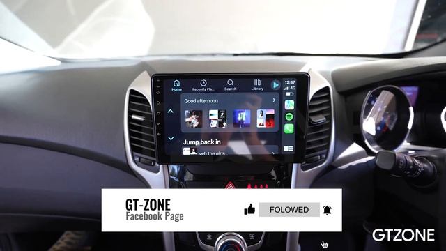 hyundai i30 carplay android auto gtzone head unit смотреть онлайн