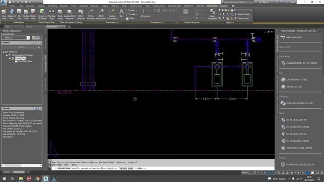 Basic Tutorial Autocad Plant 3D смотреть онлайн