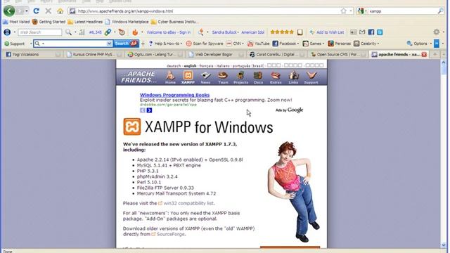 Tutorial Penggunaan XAMP untuk Server Localhost смотреть онлайн