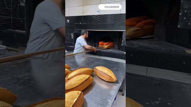 Выпечка в турецкой пекарне в подовой печи #Panemor смотреть онлайн