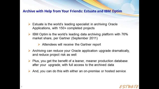 Streamline Your Oracle Applications Database through Archiving смотреть онлайн