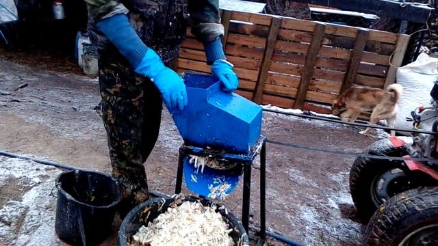 Овощерезка из мотоблока "Ока" смотреть онлайн