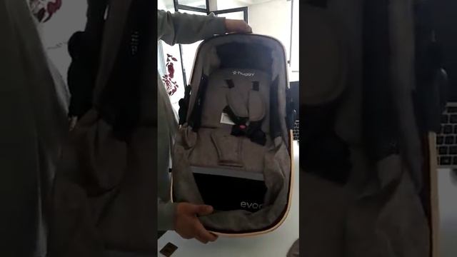 Huggy Evoc Bebek Arabası-Portbebeyi Oturma Ünitesine Çevirme смотреть онлайн