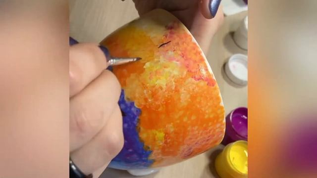 Роспись кружки смотреть онлайн