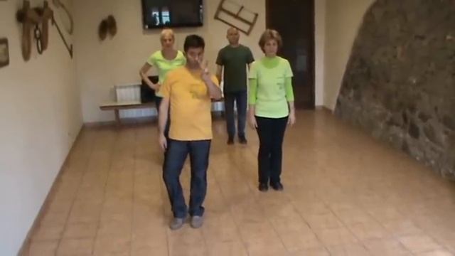 Linedance bachata tango PA BAILAR Baile en linea o Country&Salon смотреть онлайн
