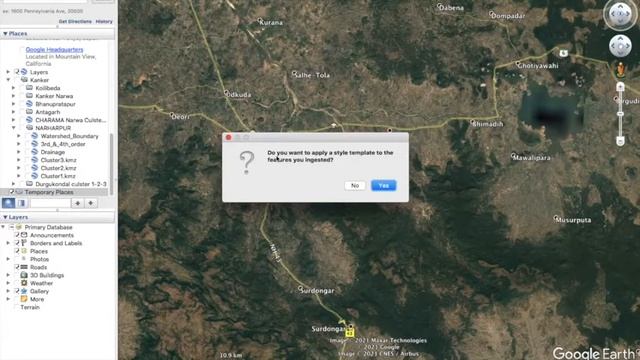 How to make excel file to Kml in Hindi смотреть онлайн