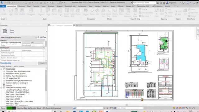 Como transformar o projeto do revit em dwg e pdf ou imagem смотреть онлайн