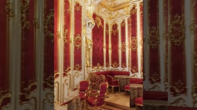Красный будуар императрицы Марии Александровны – самое восхитительное музейное помещение в Эрмитаже смотреть онлайн