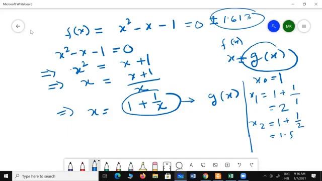 08 System of Non Linear Equation (Secant Method & Fixed Point Iteration Method) смотреть онлайн