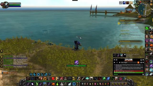 WoW | Q: Nat Pagle, Angler Extreme | Part 3 | (Sar'Theris Striker) | BEST LOCATION Desolace смотреть онлайн