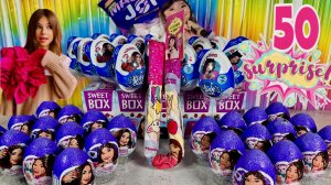 Открываем 50 Сюрпризов Милана Хаметова! Sweet box, Kids box, Шоки Токи! Много киндер-сюрпризов