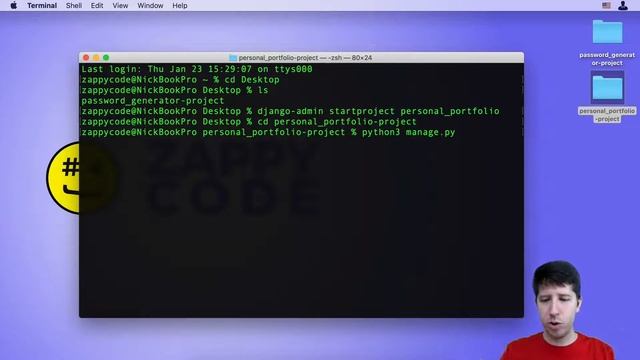 002 New Project and Apps | Full stack Development | Django | Python | Full Course | смотреть онлайн