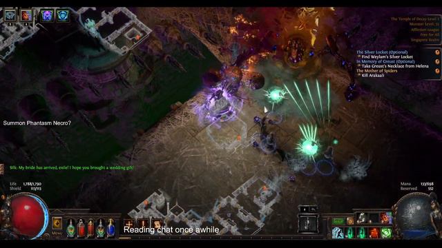 [POE 3.23] Trying to make a Summon Phantasm build | New year streaming смотреть онлайн