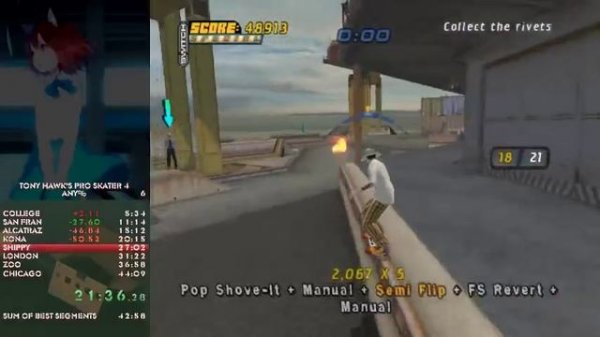 Tony Hawk's Pro Skater 4 Speedrun in 42:24