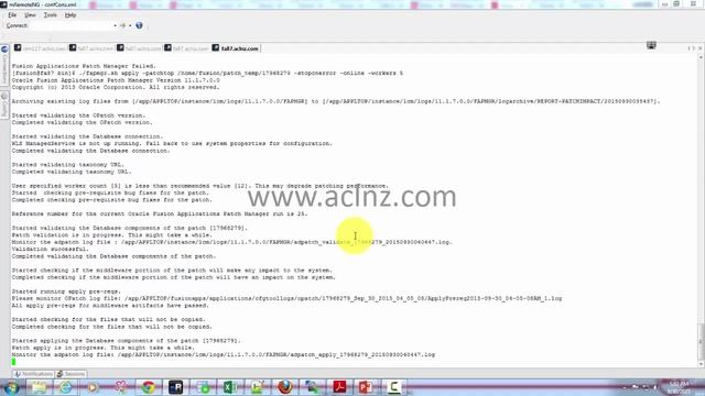 How to apply a patch in Oracle Fusion Applications? смотреть онлайн