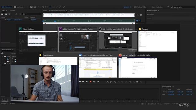 EASY FIX for "HOLLOW" and NOISY AUDIO | Premiere Pro & Audition смотреть онлайн