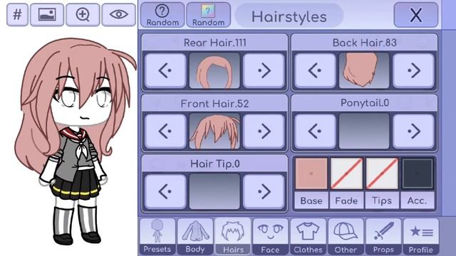 Идеи для волос гача лайф?))) смотреть онлайн