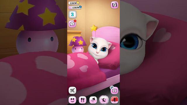 Моя говорящая Анжела.Показываем как играть. смотреть онлайн