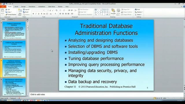 Ch 11 - Data Admin v Database Admin смотреть онлайн