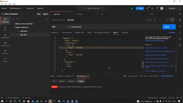 Part 4 | Assertions in Postman | Json Path | Json Schema | Schema Validation in Postman смотреть онлайн