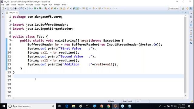 Learn ADV. JAVA Programming Tutorial Online Training by Mr. Nagoor Babu Sir On 12-06-2018 смотреть онлайн
