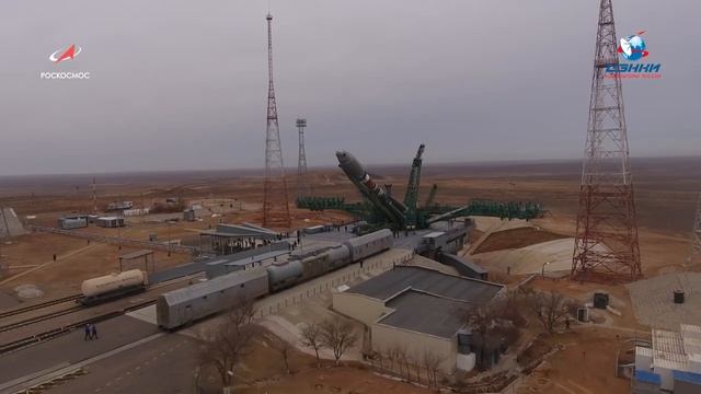 Вывоз РКН Союз-2.1б с КА OneWeb