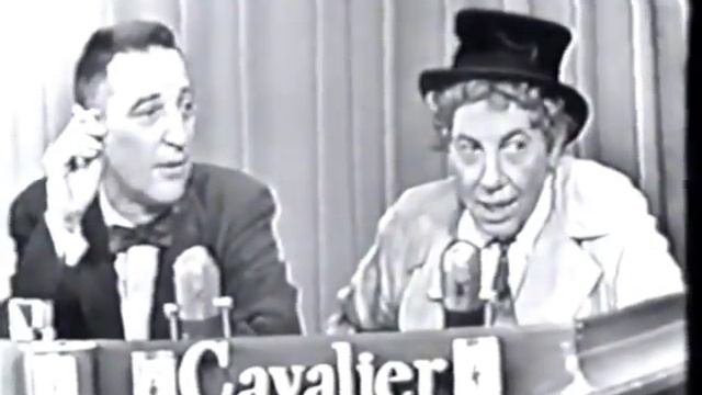 Chico Marx (as Harpo) on I've Got a Secret 21/04/1954 смотреть онлайн