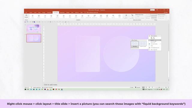 PowerPoint Hacks | How To Make Glassmorphism Design In PowerPoint