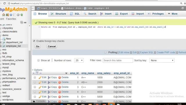 Remove duplicate records in mysql query смотреть онлайн