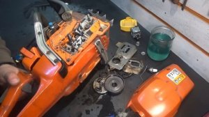 HusqVarna 359. Когда сервис ставил сцепление