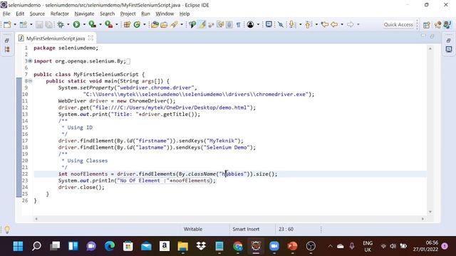 Selenium Locators - Using ID, Name, ClassName, LinkText, Partial LinkText смотреть онлайн