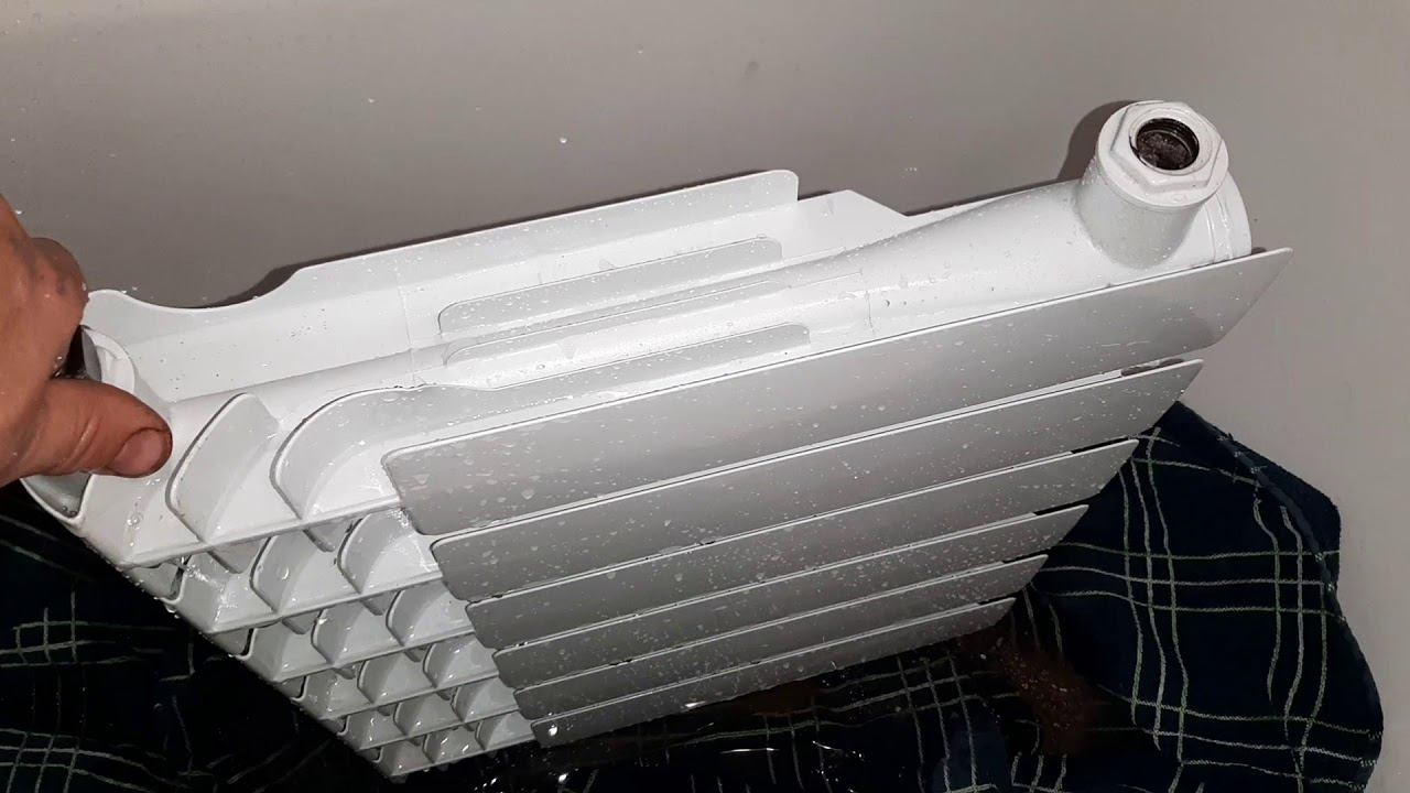 Как промыть Батарею (радиатор)? смотреть онлайн