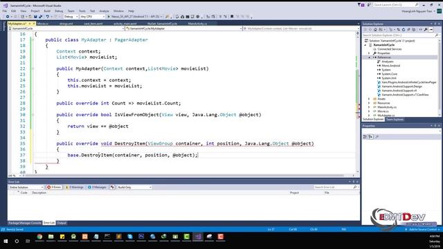 Xamarin Android Tutorial - Infinite Cycle View Pager with Click Listener смотреть онлайн