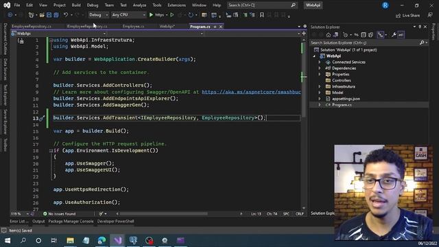 Web API C# | ASP.NET Core 7.0 | Aula 02 | Entity Framework Core | PostgreSQL смотреть онлайн