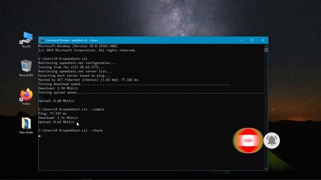 Let's Test Network Speed using Python смотреть онлайн