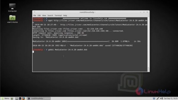 How to install JRiver Media Center on Linux mint 18.3