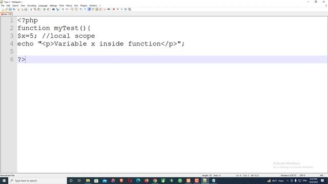 Learn PHP variable Scope ( tutorial Video ) смотреть онлайн